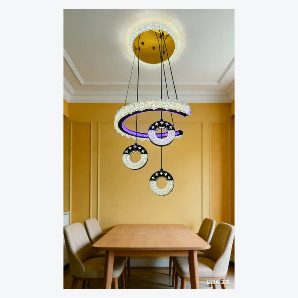 Suspension LED décorative pour salle à manger — modèle Y12442