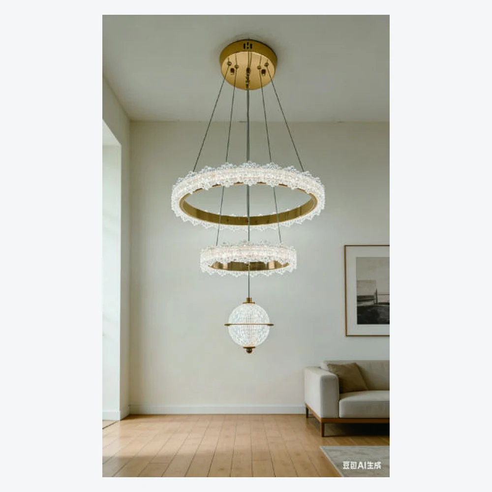 Suspension LED décorative pour salle à manger — modèle Y12444