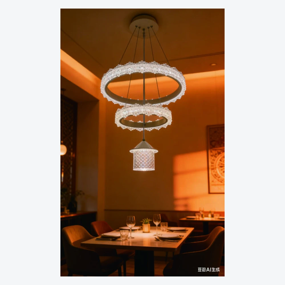 Suspension LED décorative pour salle à manger — modèle Y12449
