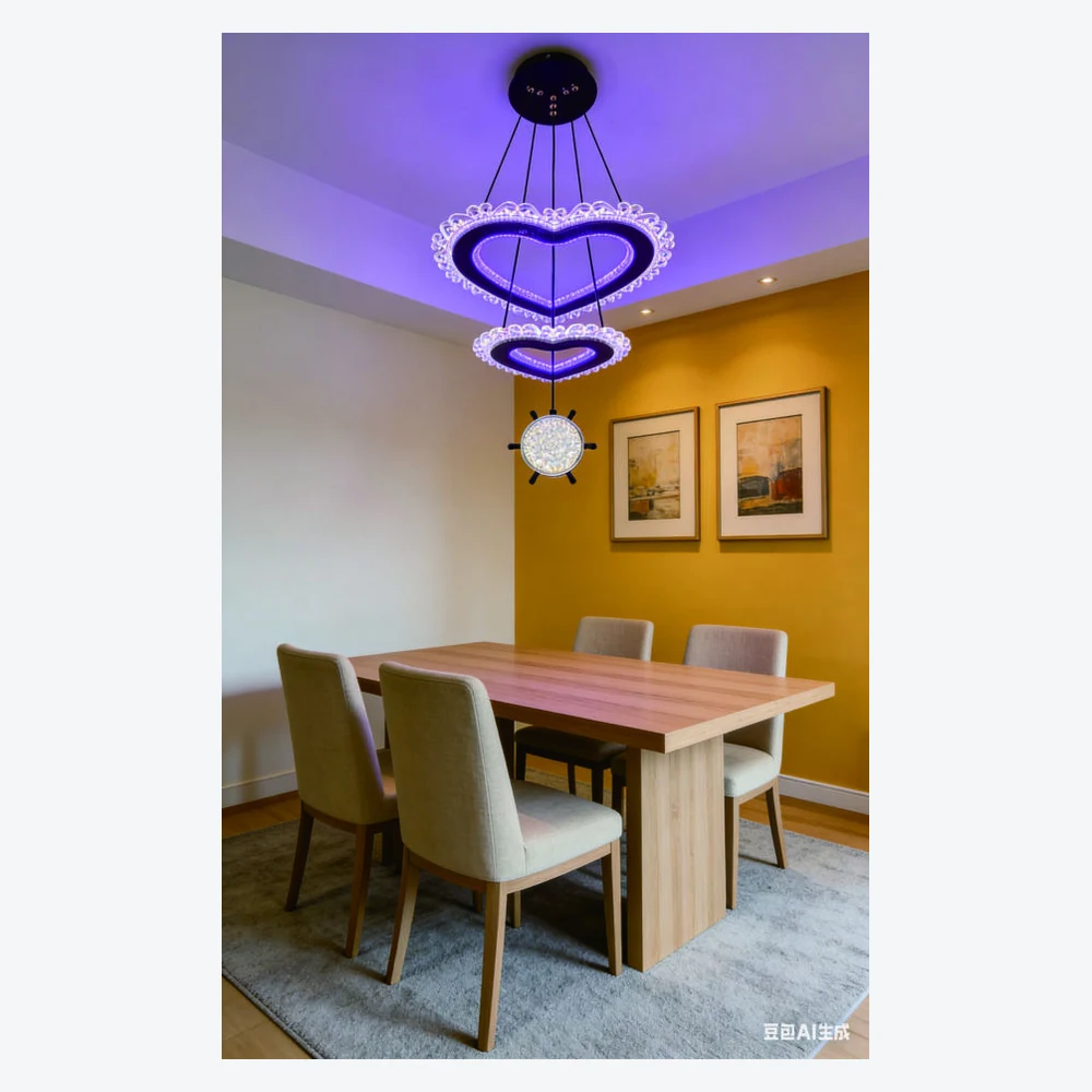 Suspension LED décorative pour salle à manger — modèle Y12450