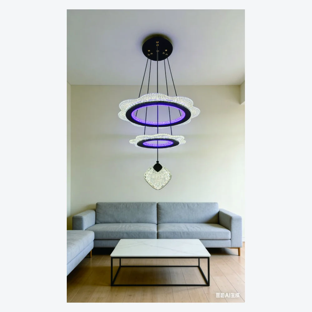 Suspension LED décorative pour salle à manger — modèle Y12455