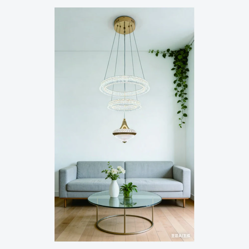 Suspension LED décorative pour salle à manger — modèle Y12456