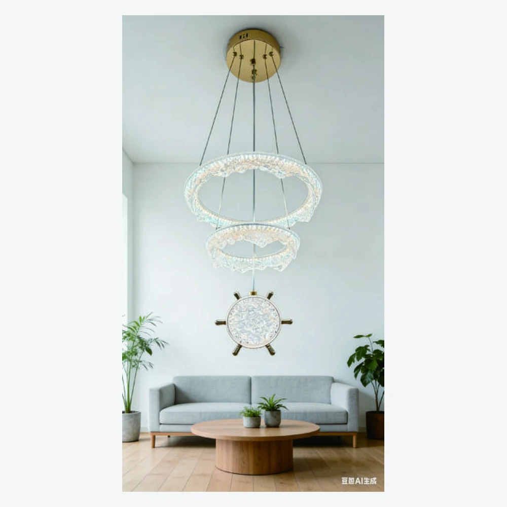 Suspension LED décorative pour salle à manger — modèle Y12457