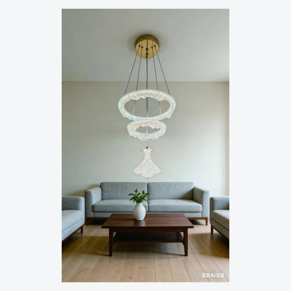 Suspension LED décorative pour salle à manger — modèle Y12458