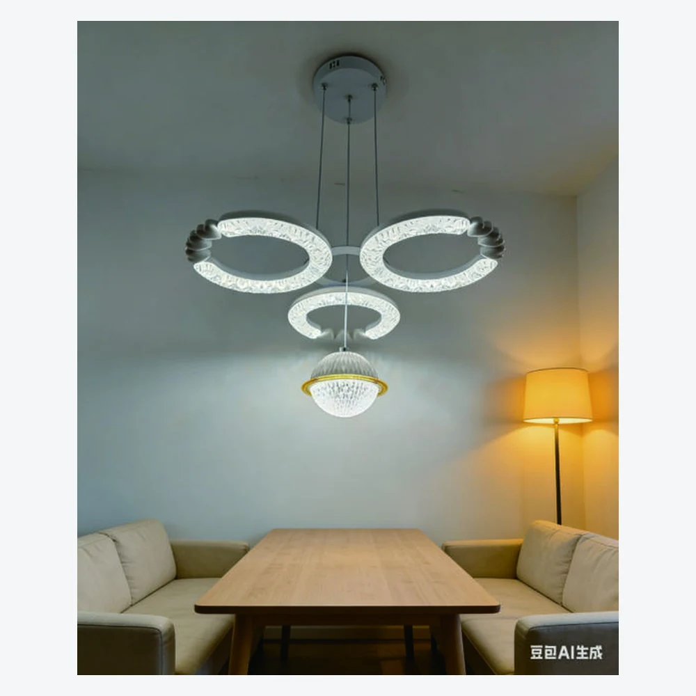 Suspension LED décorative pour salle à manger — modèle Y12463