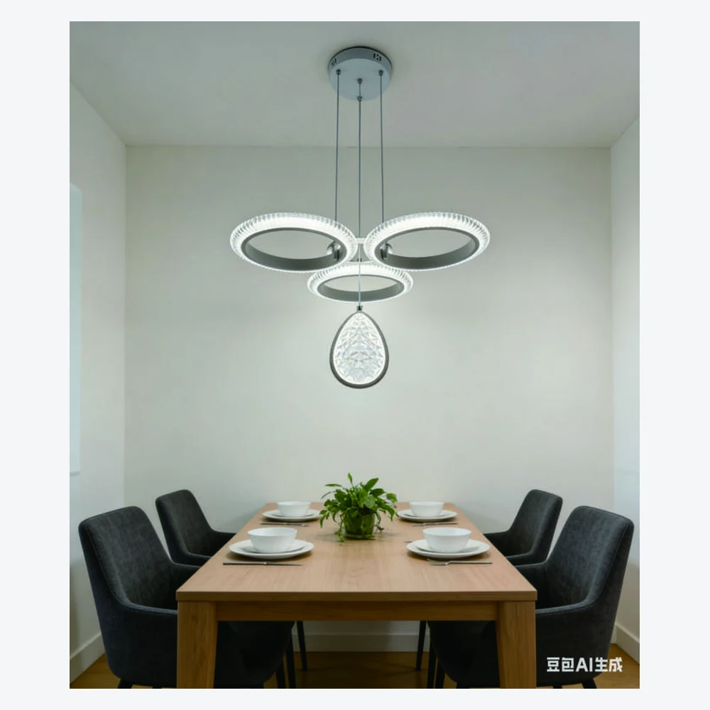 Suspension LED décorative pour salle à manger — modèle Y12469