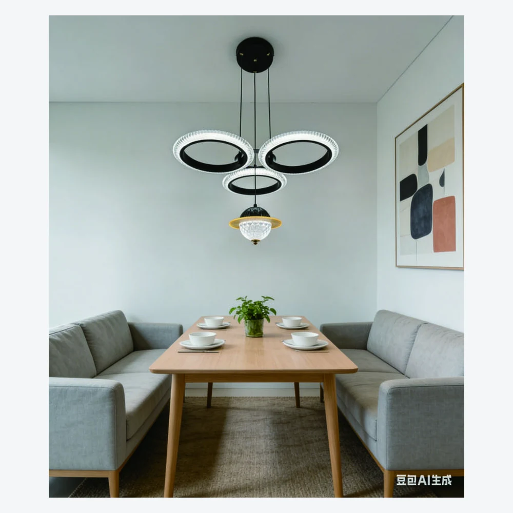 Suspension LED décorative pour salle à manger — modèle Y12473