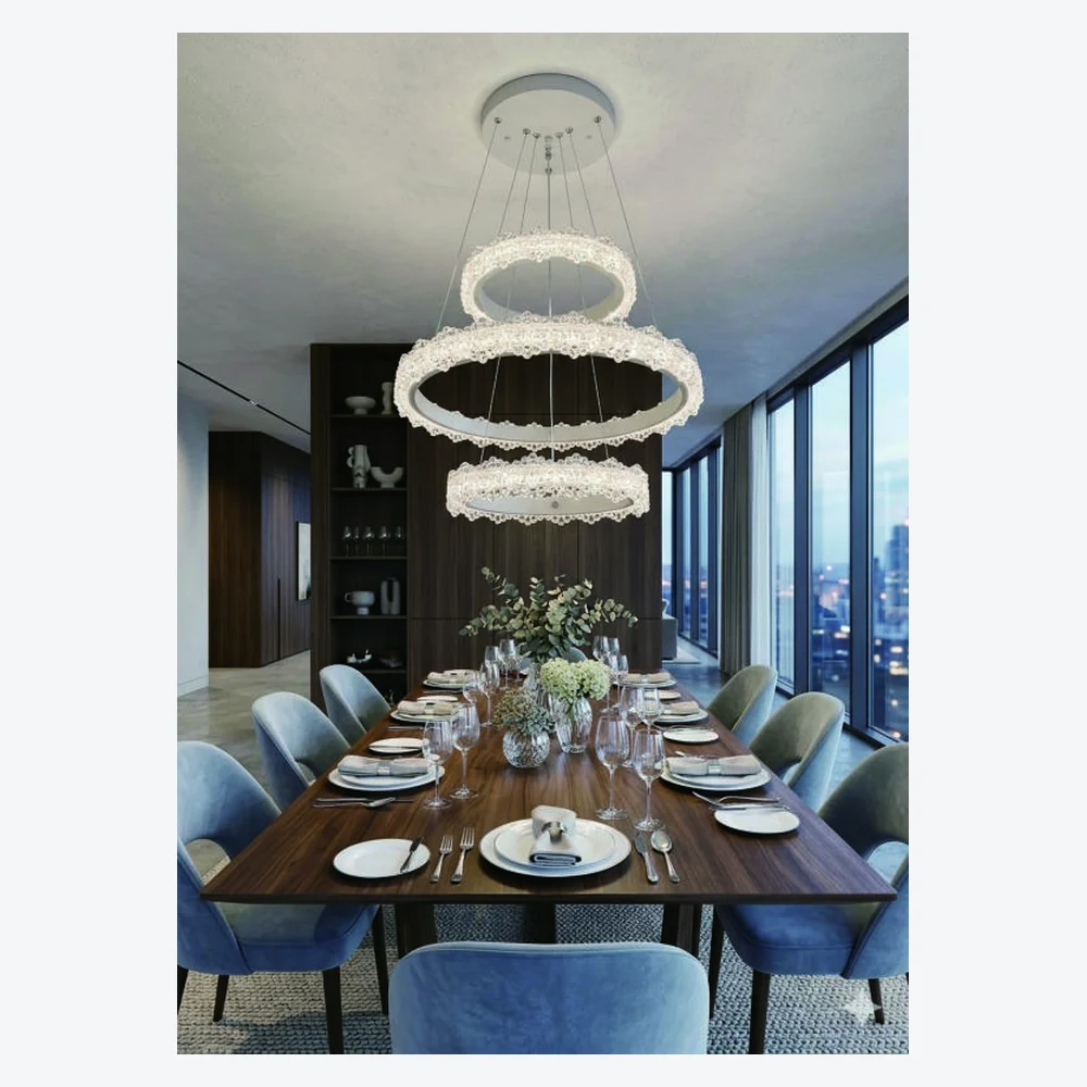 Suspension LED décorative pour salle à manger — modèle Y12479