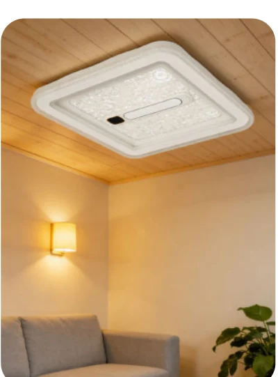 Plafonnier ventilateur décoratif — modèle G60813