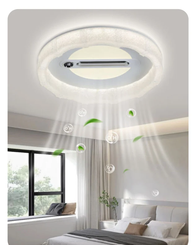 Plafonnier ventilateur décoratif — modèle G60850