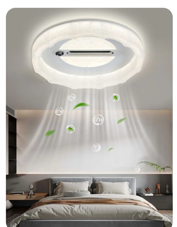 Plafonnier ventilateur décoratif — modèle G60852