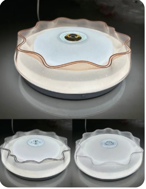 Plafonnier décoratif en plastique — modèle Y65304