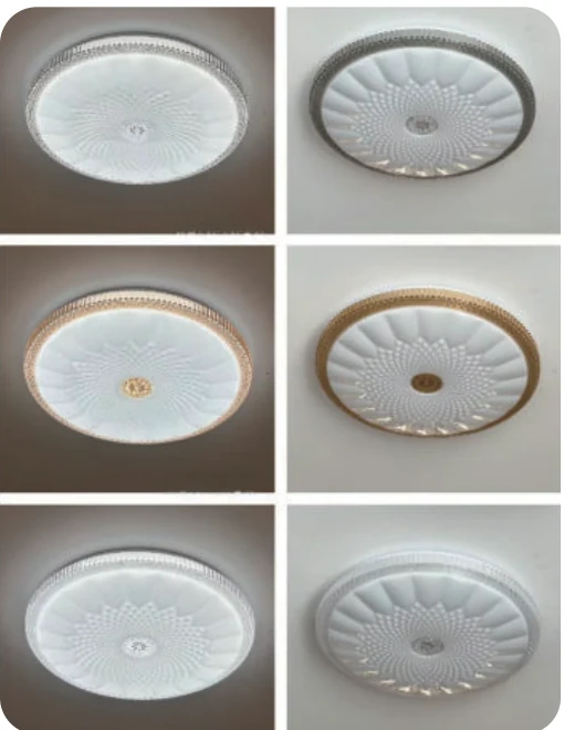 Plafonnier décoratif en plastique — modèle Y65325