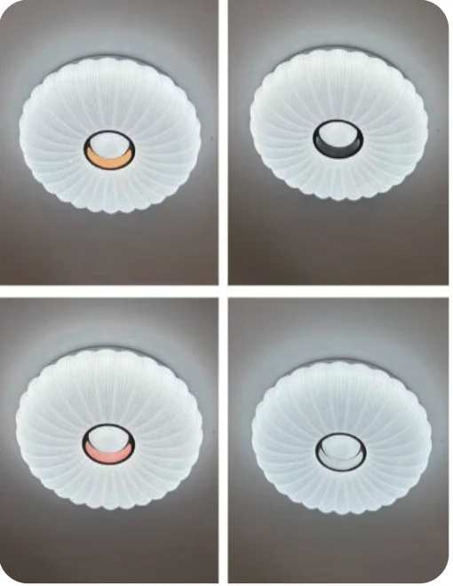 Plafonnier décoratif en plastique — modèle Y65334