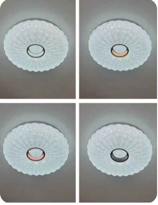 Plafonnier décoratif en plastique — modèle Y65337