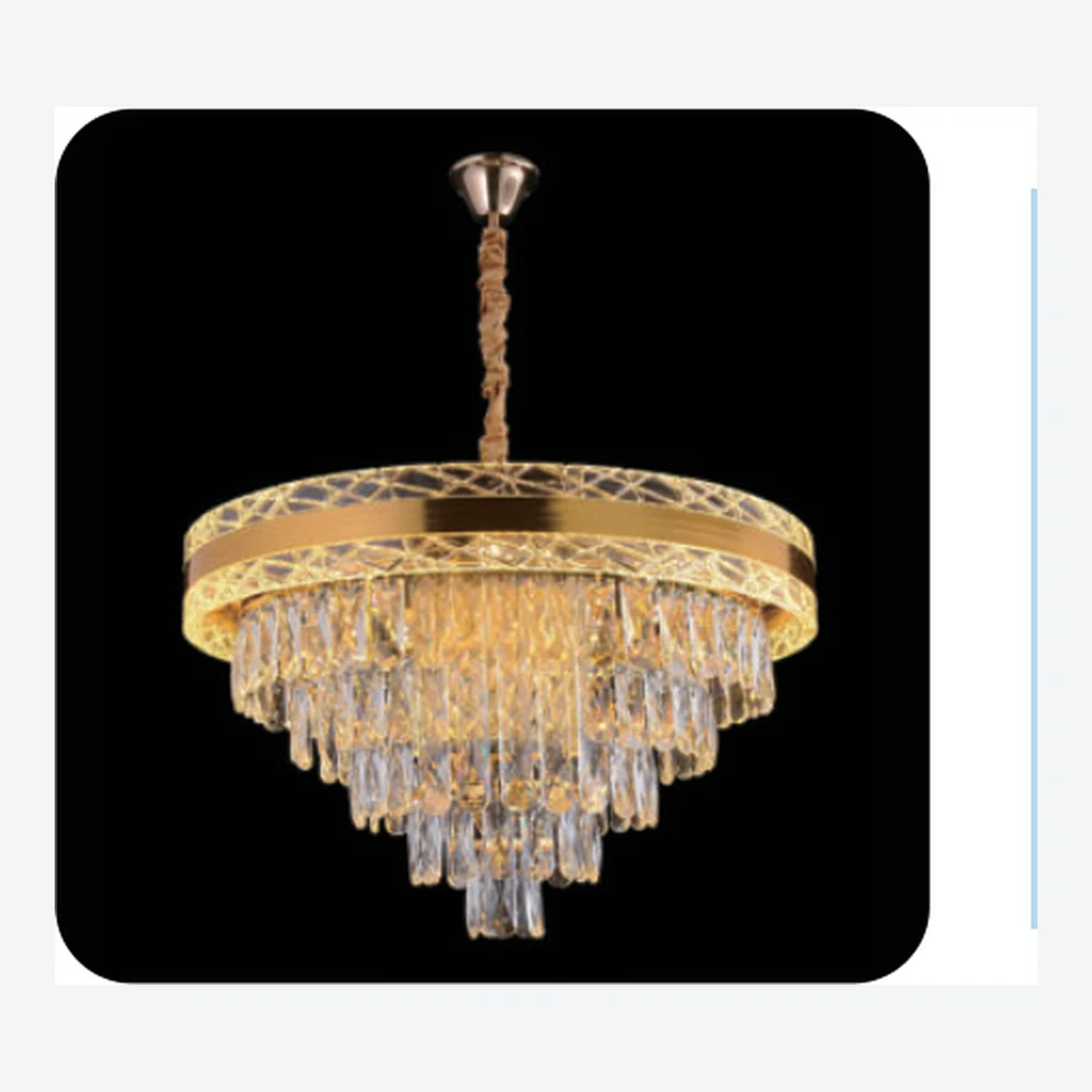 Lustre floral en cristal multicolore — série C40818