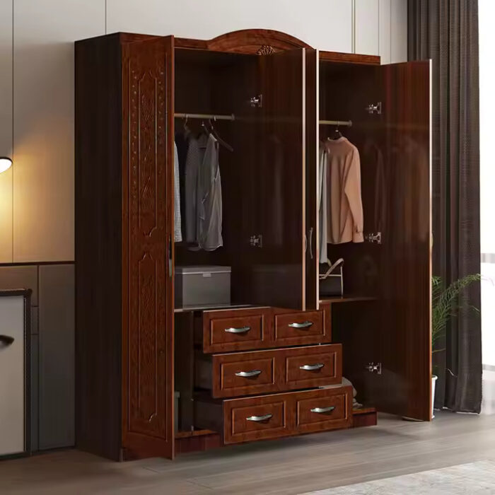 Armoire de Stockage Almirah Meubles de Chambre à coucher – Image 3