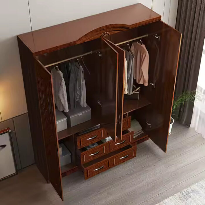Armoire de Stockage Almirah Meubles de Chambre à coucher – Image 5