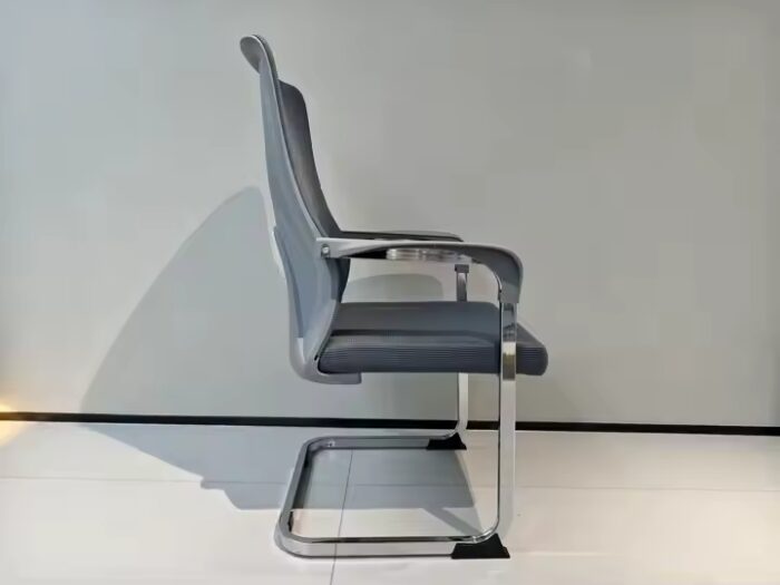 Chaise de Bureau avec Mesh Ergonomique en Tissu pour la Maison de la Salle d'Attente Lounge Exécutif Fauteuil d'Accueil des Visiteurs de l'Invité – Image 4
