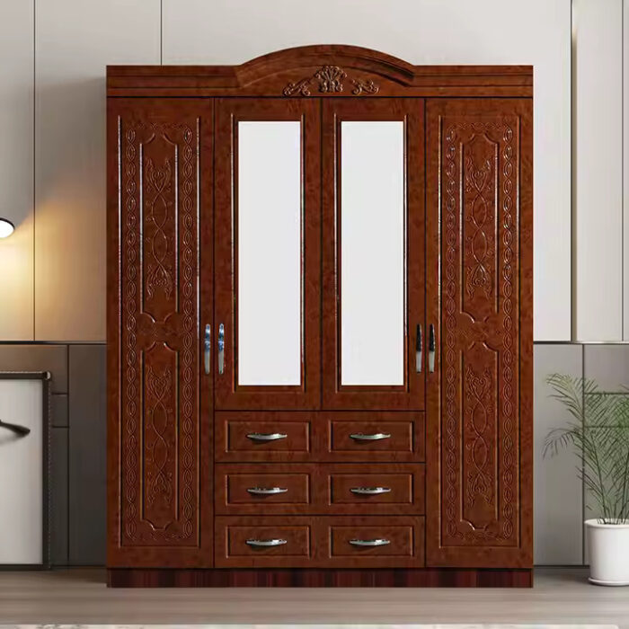 Armoire de Stockage Almirah Meubles de Chambre à coucher – Image 2