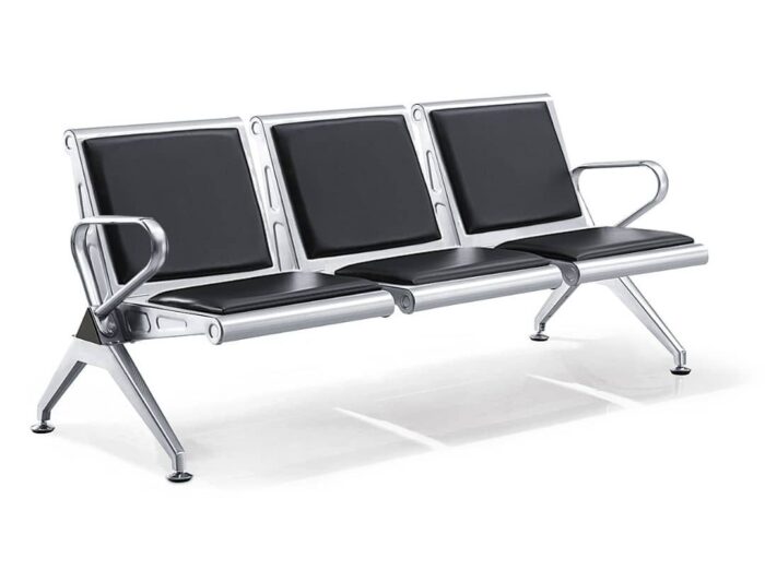 Chaise triangulaire 3 places